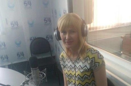 Астролог Ольга Шатилова в студии Радио-54
